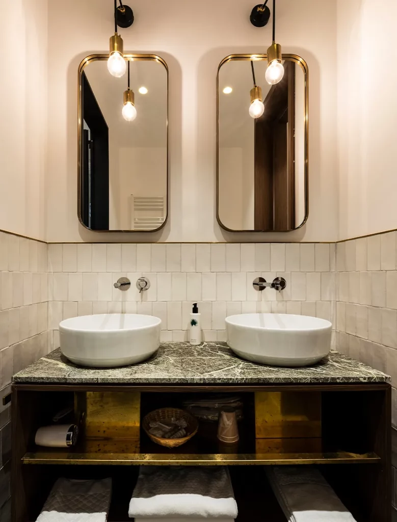 Horti 14 Botanical Hotel rivestimento del mobile da bagno